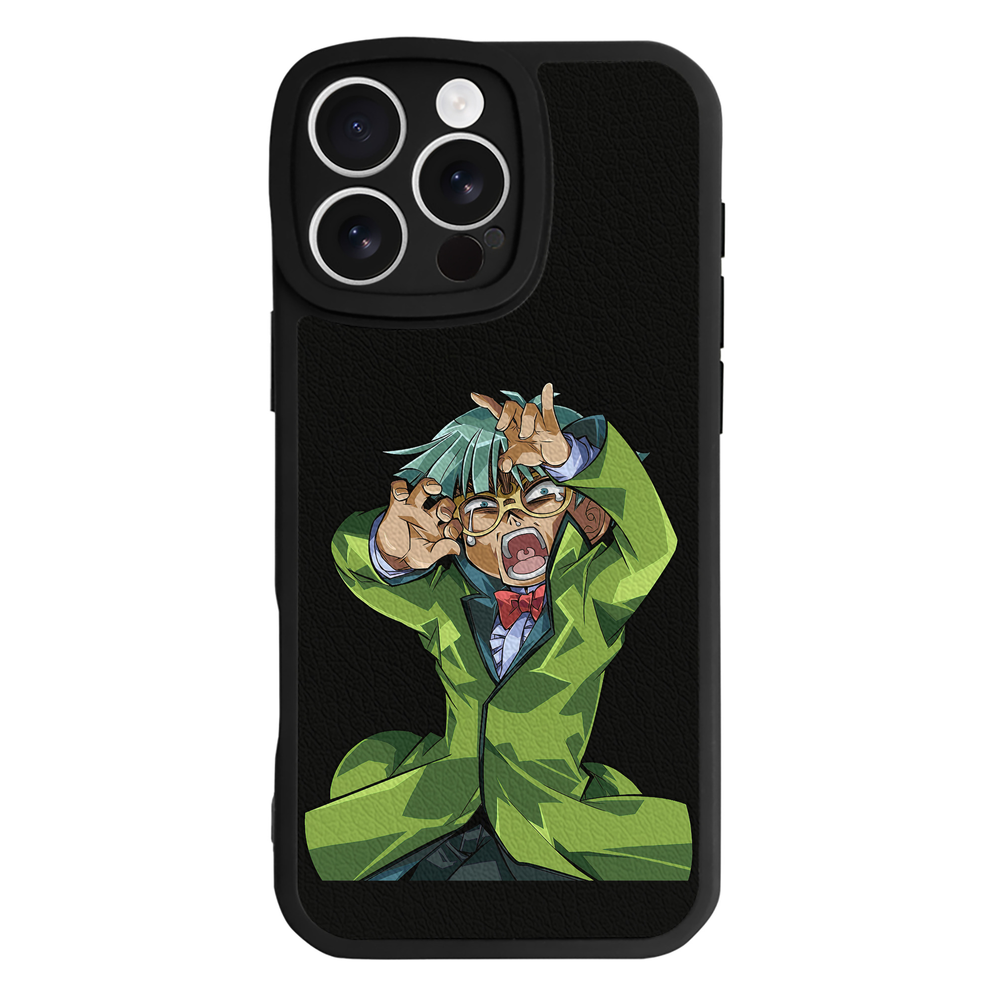 （画像用） 遊☆戯☆王 Yu-Gi-Oh! 【iPhone 16シリーズ対応】シリコンスマホケース（レザー調） 材質：シリコン